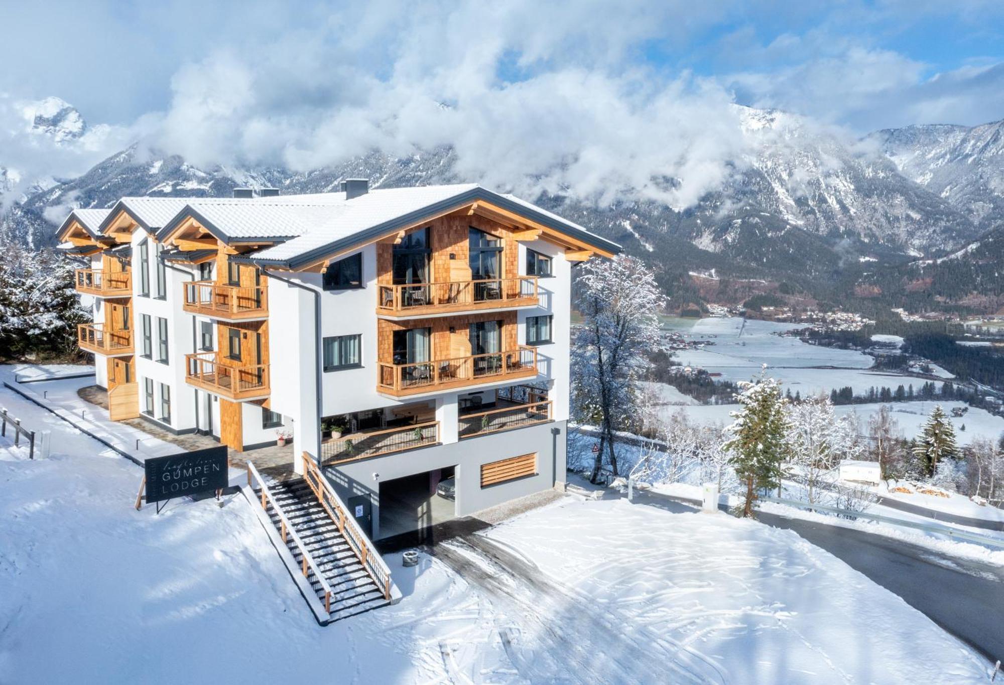 Hoeflehner Premium Gumpen Lodge هاوس إم إنيستال المظهر الخارجي الصورة