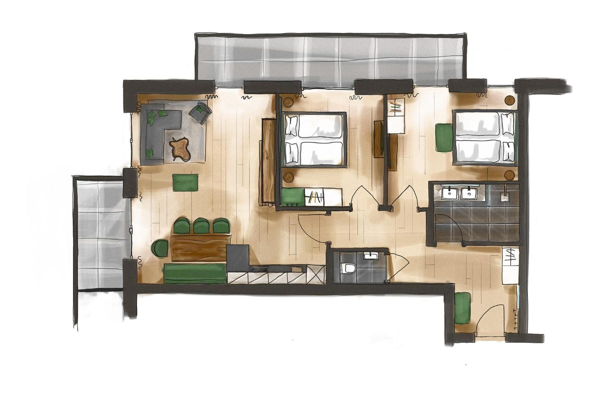 Hoeflehner Premium Gumpen Lodge هاوس إم إنيستال المظهر الخارجي الصورة